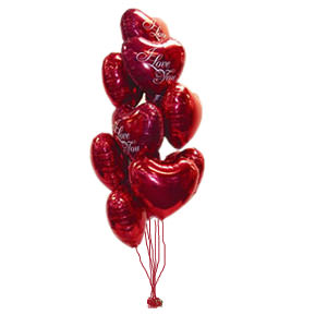 купить гелиевые шары в форме сердца  - купить с доставкой в по Сухому Логу